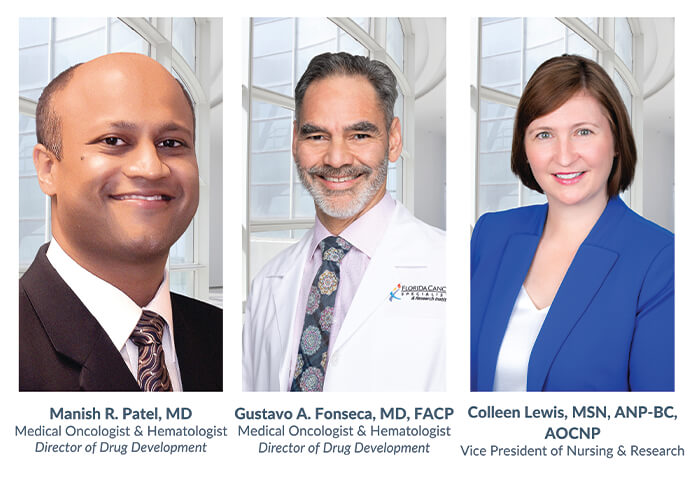 Manish Patel, Gustavo Fonseca, and Colleen Lewis