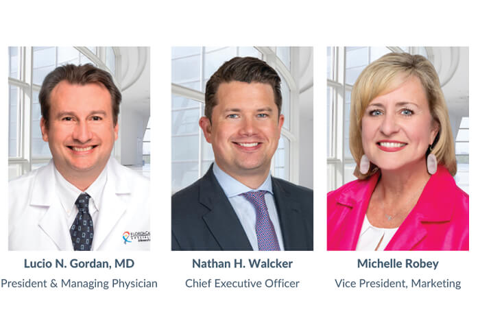 Lucio Gordan MD and Nathan Walcker and Michelle Robey