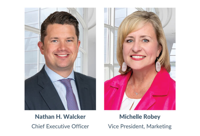 Nathan Walcker and Michelle Robey