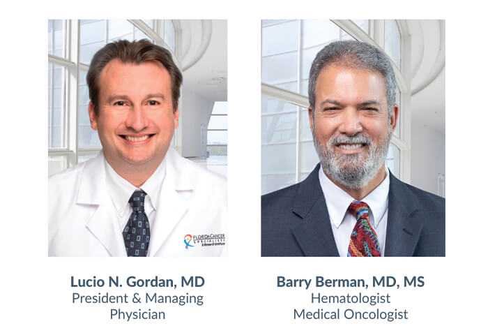 Lucio Gordan MD and Barry Berman MD