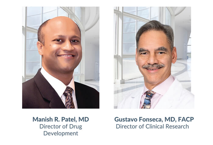 Manish Patel MD and Gustavo Fonseca MD