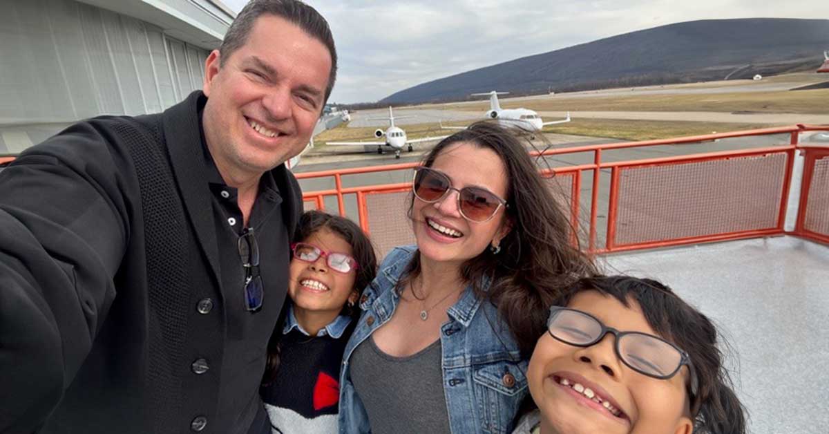 Vanessa Diveglia and Family