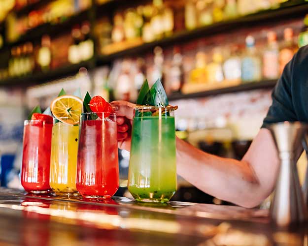 Mocktails at a Bar