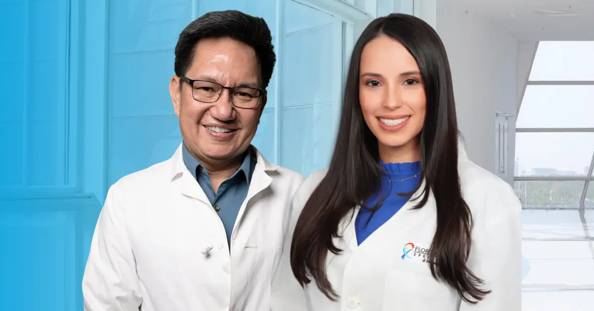Dr. Roderick Paras and Dr. Marisabel H. Castillo