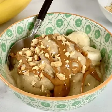 Peanut butter banana ice cream recipe