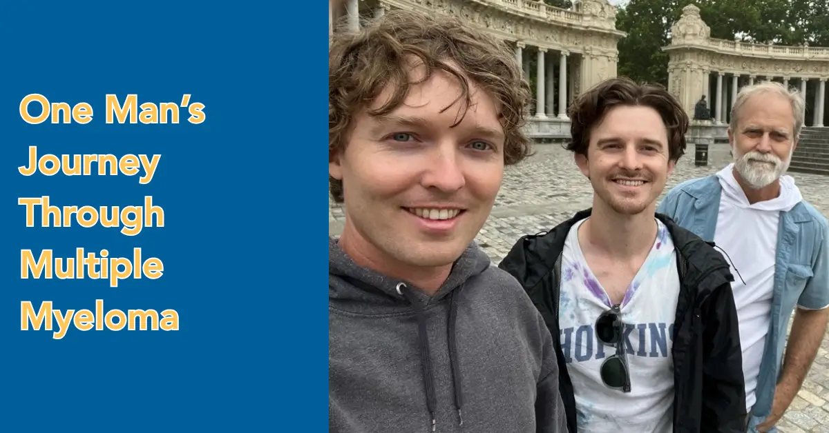 One Man's Journey Through Multiple Myeloma – Dan Swanson traveling in Spain with his two sons