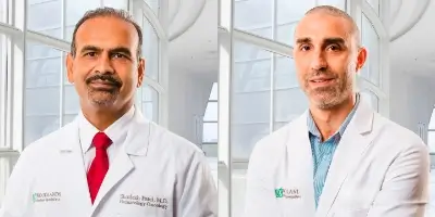 Dr. Shailesh Patel and Dr. Michael Poiesz, FCS Hematology Oncology Drs. Shailesh Patel and Michael Poiesz, FCS medical oncologists and hematologists, co-authors of ovarian clear cell cancer case report