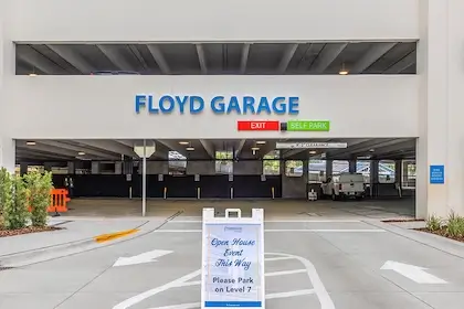 Floyd Garage Parking Ramp at FCS Sarasota Downtown location