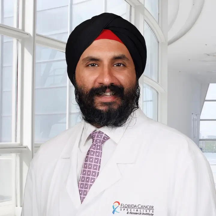 Jaskirat S. Sethi, MD, medical oncologist and hematologist at Florida Cancer Specialists & Research Institute in Lee County
