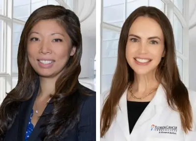Judy Wang, MD and Amanda Olson, MD Judy Wang, MD and Amanda Olson, MD of Florida Cancer Specialists & Research Institute